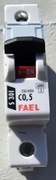 Bezpiecznik Wyłącznik nadprądowy C0,5A FAEL LEGRAND