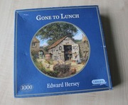 Puzzle okrągłe 1000 el. GIBSONS Gone to Lunch 100% komplet