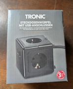 przedłużacz 230 kostka z usb