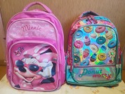 Plecaki dla dziewczynki 2 sztuki całość 30 zł 