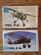 PZL P.7 + PZL P.11 Siedlce 1:72