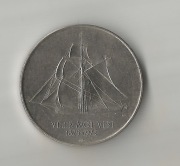 Norwegia 5 koron, 1975 150 rocznica - Emigracja do Ameryki