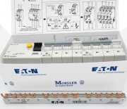 Zestaw Moeller Wyłącznik Różnicowoprądowy + Nadprądowy + Szyna łączeniowa