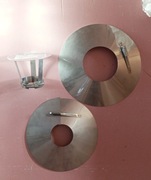 Rozeta maskująca 60 100 i daszek fi 60