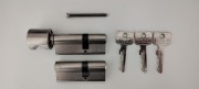 komplet wkładek WILKA 30/45 + 30/45G srebrna