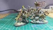 Flesh-eater courts. Morbheg Knights. Reinforced unit 