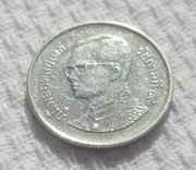 Tajlandia Król Bhumibol Adulyadej Rama IX 1 bat baht 2548 AD 2005 KM# 183