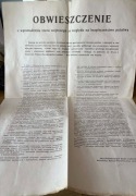 Obwieszczenie o wprowadzeniu stanu wojennego PRL