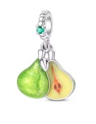 Charms zawieszka wisiorek gruszka do bransoletki 