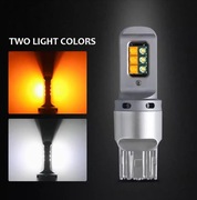 LED dwukolorowa T20 ,7443 ,W21/5W cena za komplet 2szt 