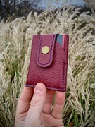 Portfel EDC na karty / dokumenty i banknoty PREZENT minimalistyczny 