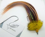 Streamer Szczupakowy DWbaits DarkOrange 30 cm