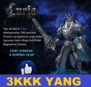 Luria 3KKK YANG 3.000.000.000 YANGÓW (08.08.2025)