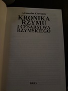 Kronika Rzymu i Cesarstwa Rzymskiego Aleksander Krawczuk