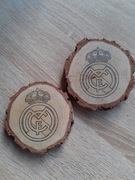 Real Madryt. Gruba kora. Podkładka pod kubek.