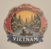 Magnes na lodówkę akrylowy Vietnam (44) 