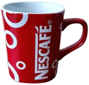 Kubek kawa NESCAFE - kółka okręgi - UNIKAT ze Szwecji - NOWY