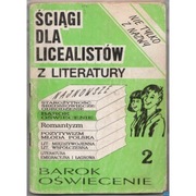 Ściągi Dla Licealistów Z Literatury Barok Oświecenie Zeszyt 2