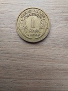 Francja 1 frank 1936 stan II