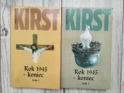 Kirst Rok 1945 koniec tom 1-2 komplet, Świat Książki 2003
