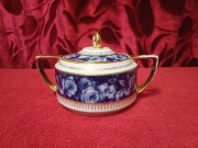Cukiernica porcelana Rosenthal Empire Selb-Bavaria Bleu Royal 
