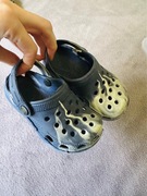 Buty jak crocsy rozmiar 26 marmurkowe granatowe #1987