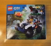 LEGO 60424 Quad badacza dżungli z pandą czerwoną