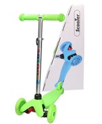 HULAJNOGA TRÓJKOŁOWA BALANSOWA 3 KOLORY ŚWIECĄCE KÓŁKA