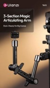 Ulanzi TA10 uchwyt ramię 3 częsciowe aparat telefon kamera magic arm