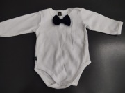 Eleganckie body z muchą i spodnie z fabryki bodziaków 