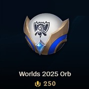 Worlds 2025 Orb na Twoje konto lol League of legends 