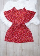 sukienka, rozm. XL, kwiaty, odkryte plecy, vintage, modna, stylowa, na lato