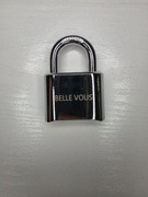 Zamek szyfrowy Belle Vous 4-cyfrowy 7x5 cm | chromowany metalowy