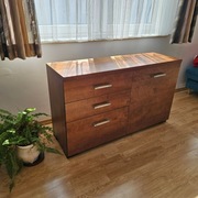 KOMPLET MEBLI DO SALONU | KOMODA, BAREK, PÓŁKI | STAN BDB | KOBYLNICA