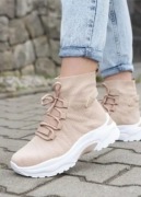 Modne Sneakersy damskie skarpetkowe Rozmiar 38