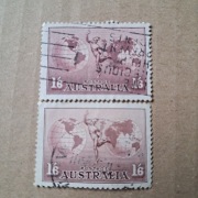 Australia   Hermes 1937   znaczki różne