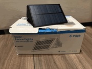 6-pak Lampa ścienna LED Solarne Kinkiety Zewnętrzne lampa solarna
