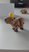 Kapibara z cytrusem brelok figurka wydruk 3d 