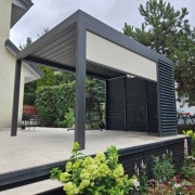 Pergola lamelowa bioklimatyczna elektryczna Somfy