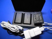 Patona i inne 3szt zestaw + ładowarka zasilacz NP-FZ100 aku zamiennik 