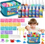 AQUA GELZ DUŻY ZESTAW 14 ŻELI 20 FOREMEK + PUDEŁKO