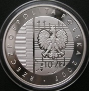 Polska 10 złotych 2007 - Karol Szymanowski - srebro - stan menniczy