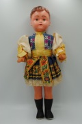 Lalka LIDOVA TVORBA Czechsłowacka lala z lat 50/60-tych 
