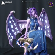 Figurka druk 3D żywica " Nocticula The Redeemer Queen " - 1/8