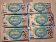Pampers Harmonie Aqua chusteczki nawilżane 6 x 48 szt. = 288 PSI PATROL