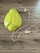 Kinkiet do pokoju dziecięcego. Zielona biedronka.