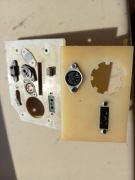 Części z telewizora lampowego . PRL