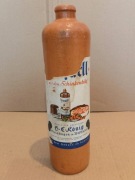 Niemiecka gliniana butelka po winie