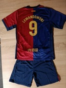 Komplet piłkarski dziecięcy Barcelona Lewandowski 