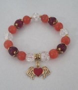 Bransoletka serduszko 